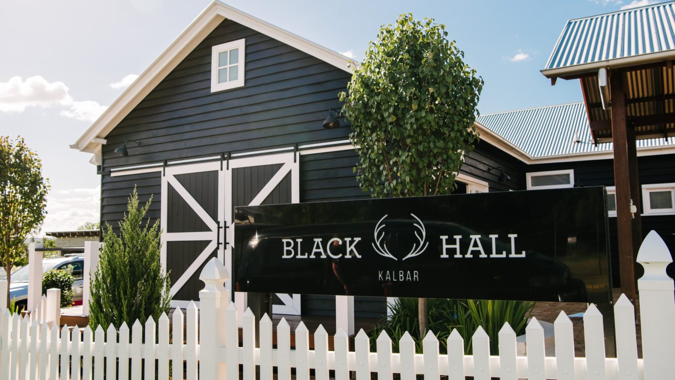 Black Hall reception area