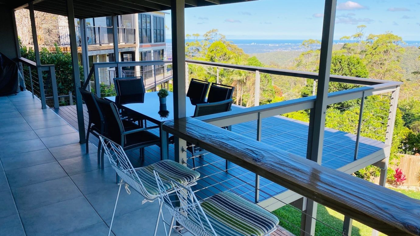 Outdoor Deck with views