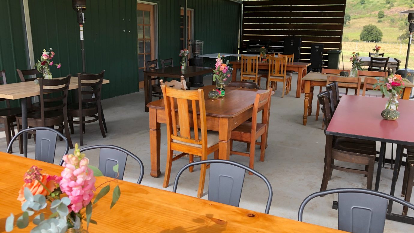 Running Creek Beef's Tractor Shed Porch & Farm Pantry for Scenic Rim and regional food shopping.