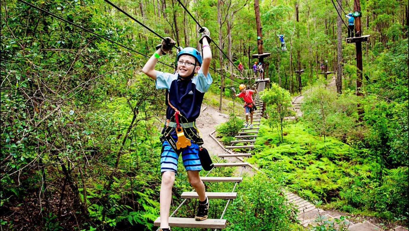 6 courses for the entire family to conquer their fears!