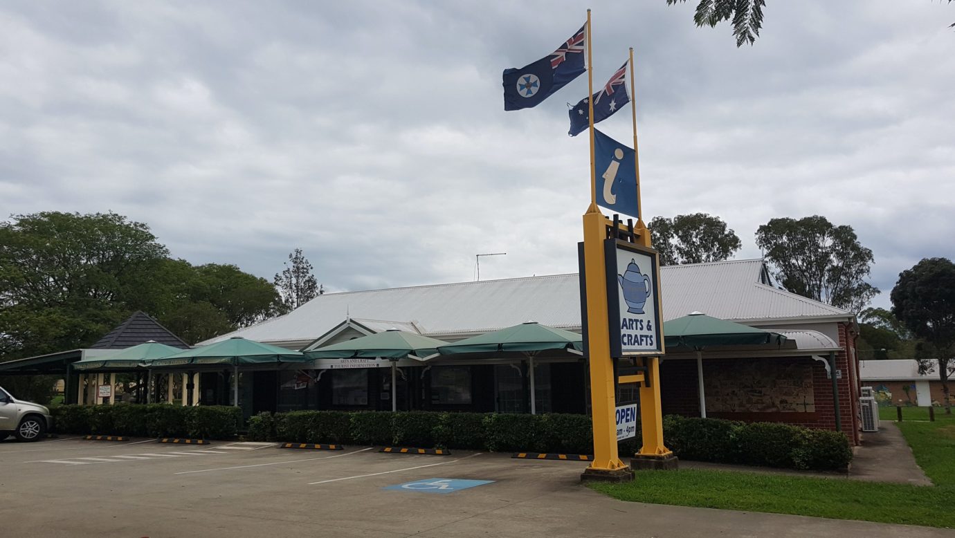 Our Information Centres Entrance is welcoming to all our visitors