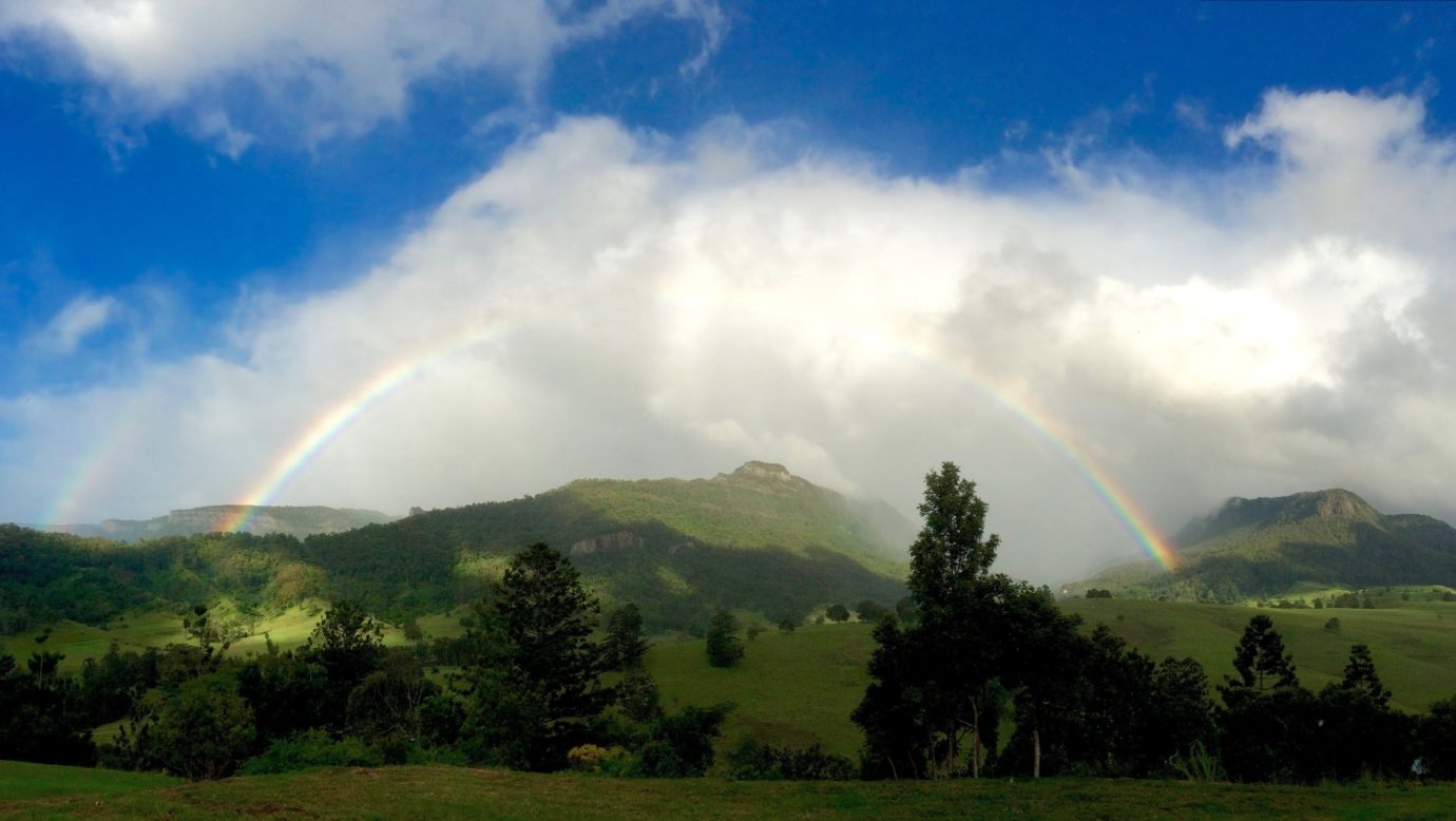 Can your camera capture a rainbow?