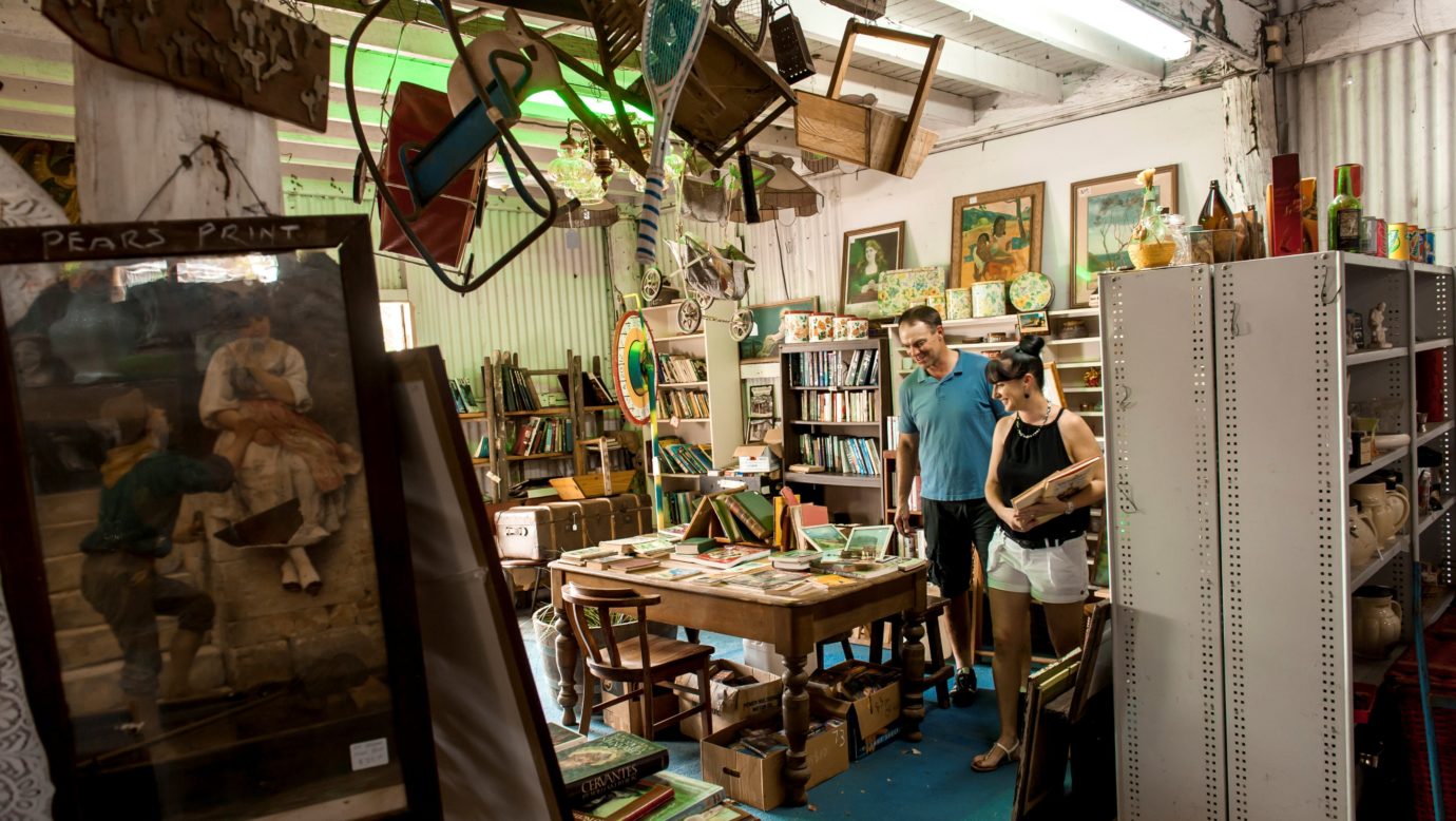 Antique shopping