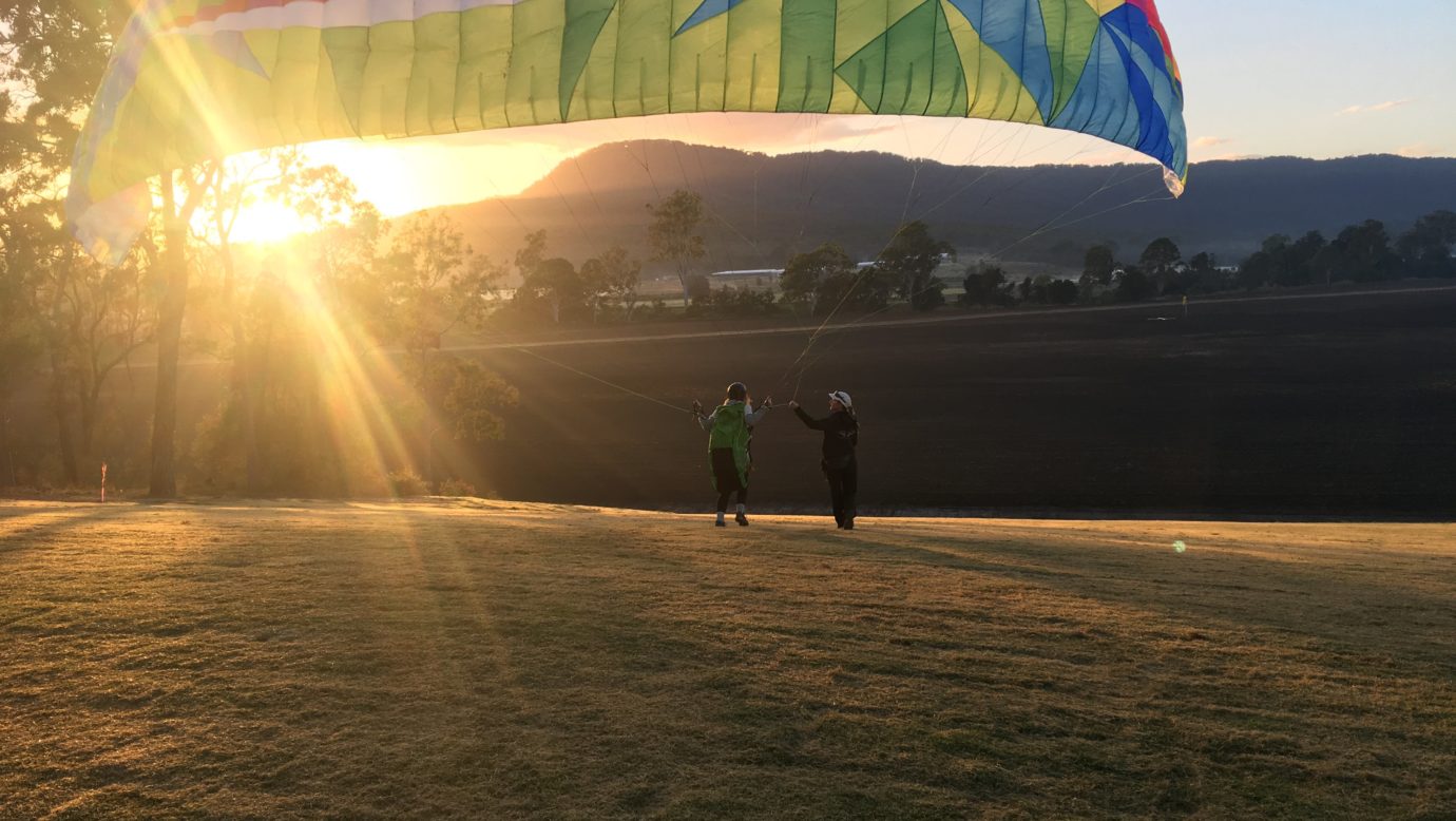 training hill in Canungra