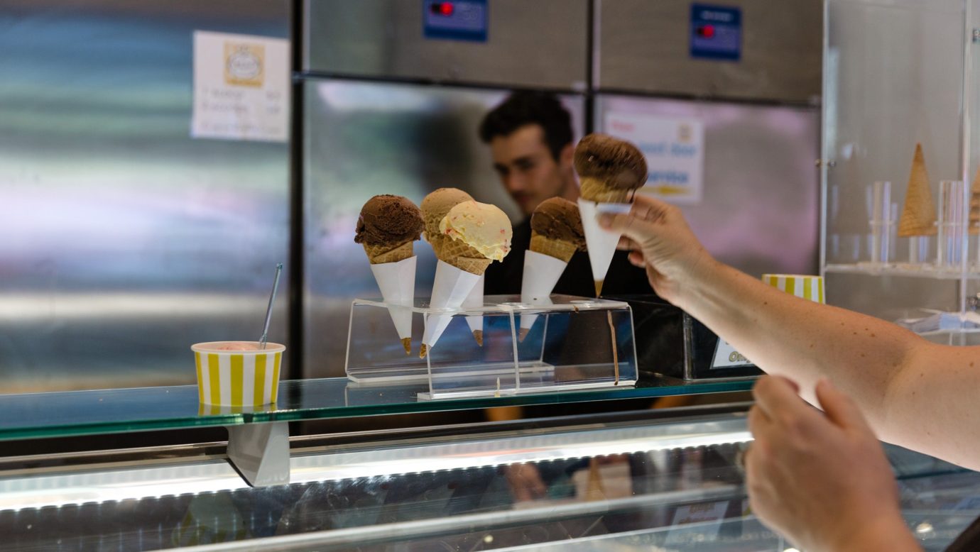 Gelato and Sorbets made fresh in store