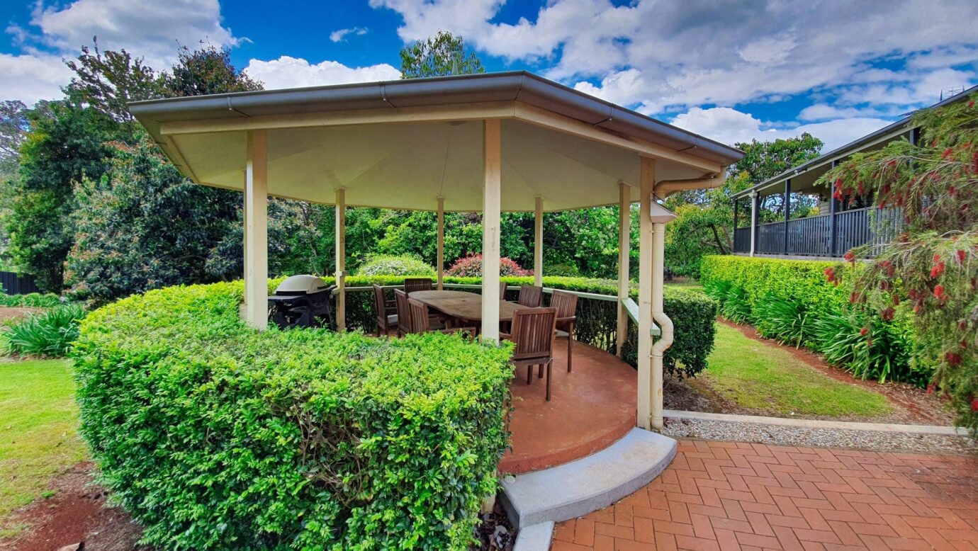 Rotunda BBQ Area