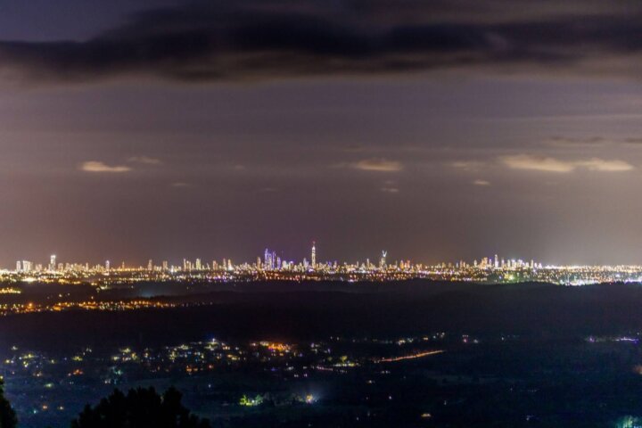 Skyline view from guest house deck, enjoy taking in the breath taking view