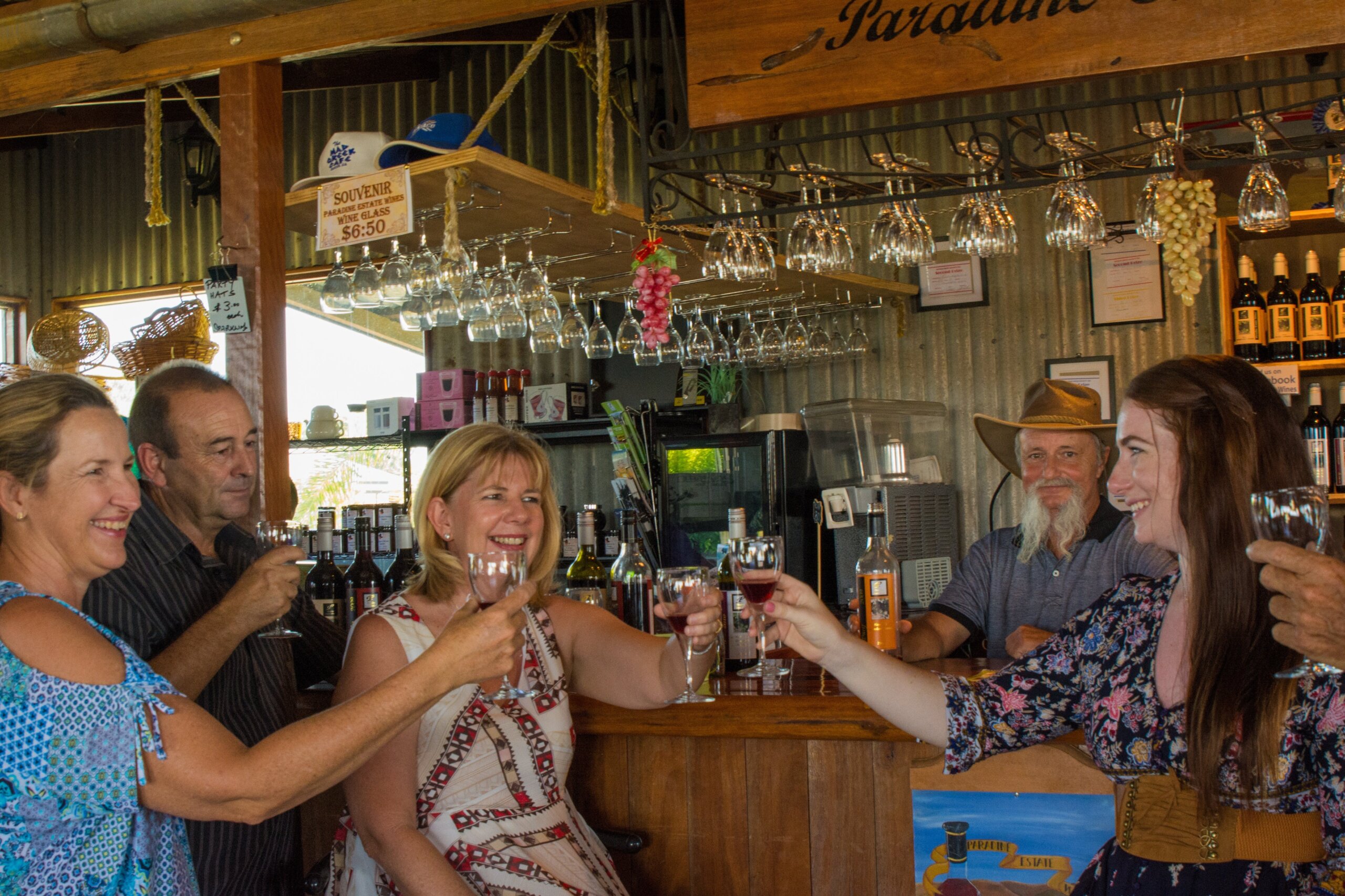 Wine tour in rustic, beautiful countryside of the Scenic Rim of Queensland