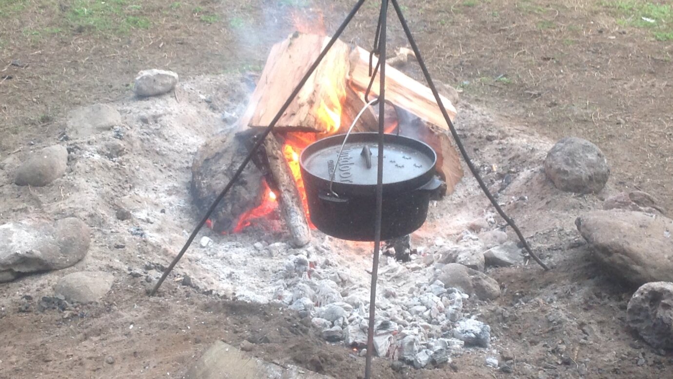 Camp cooking