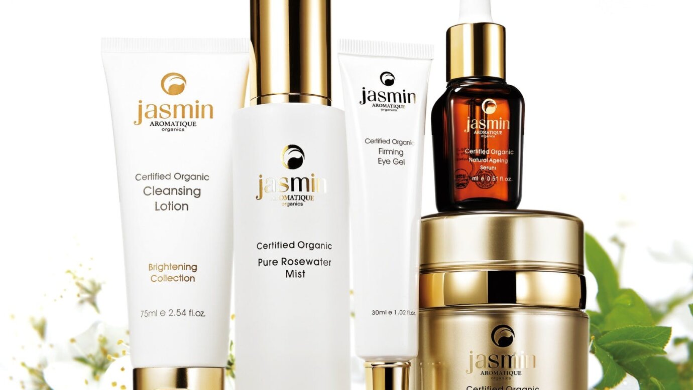 Jasmin Organics skincare products