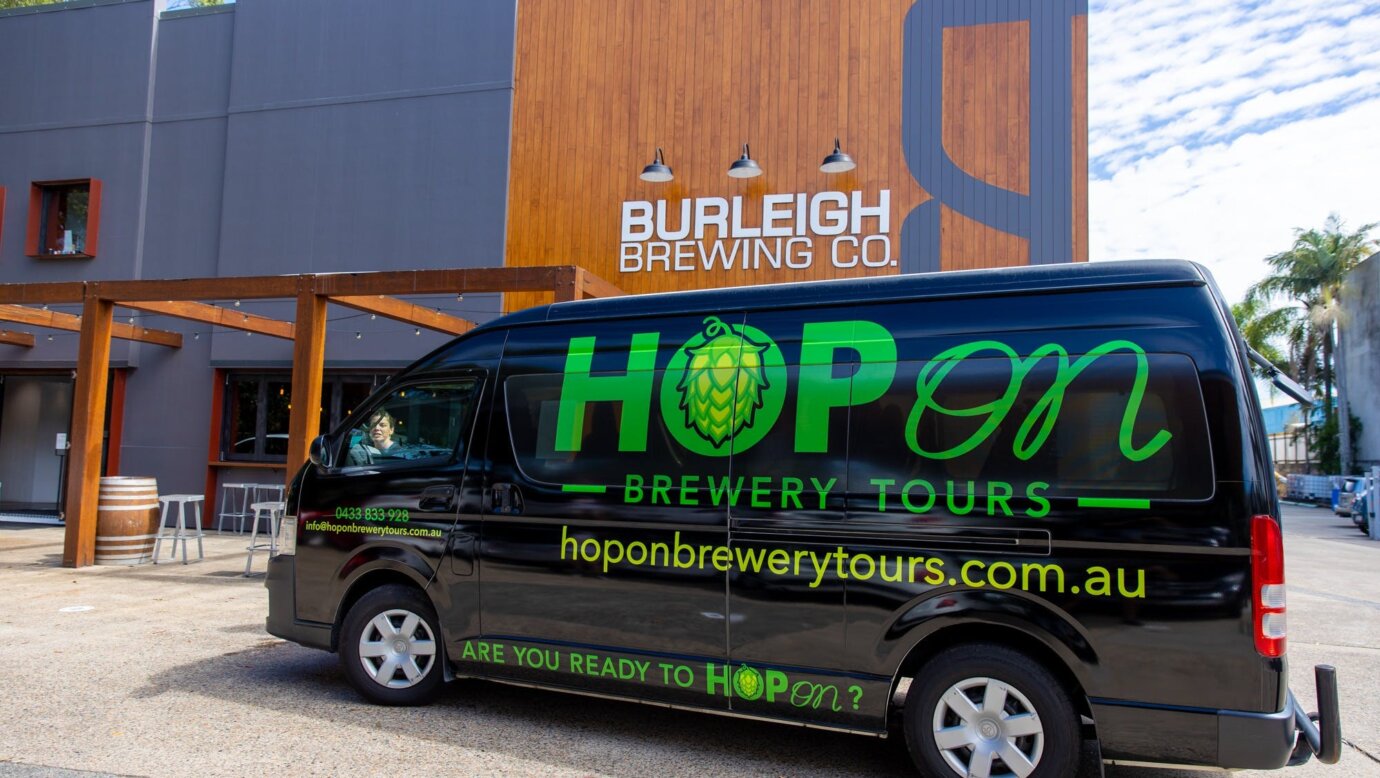 Hop On Brewery Tours van