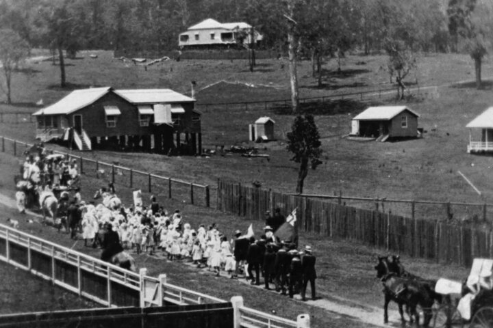 Police House and Locups in Kidston Street Canungra