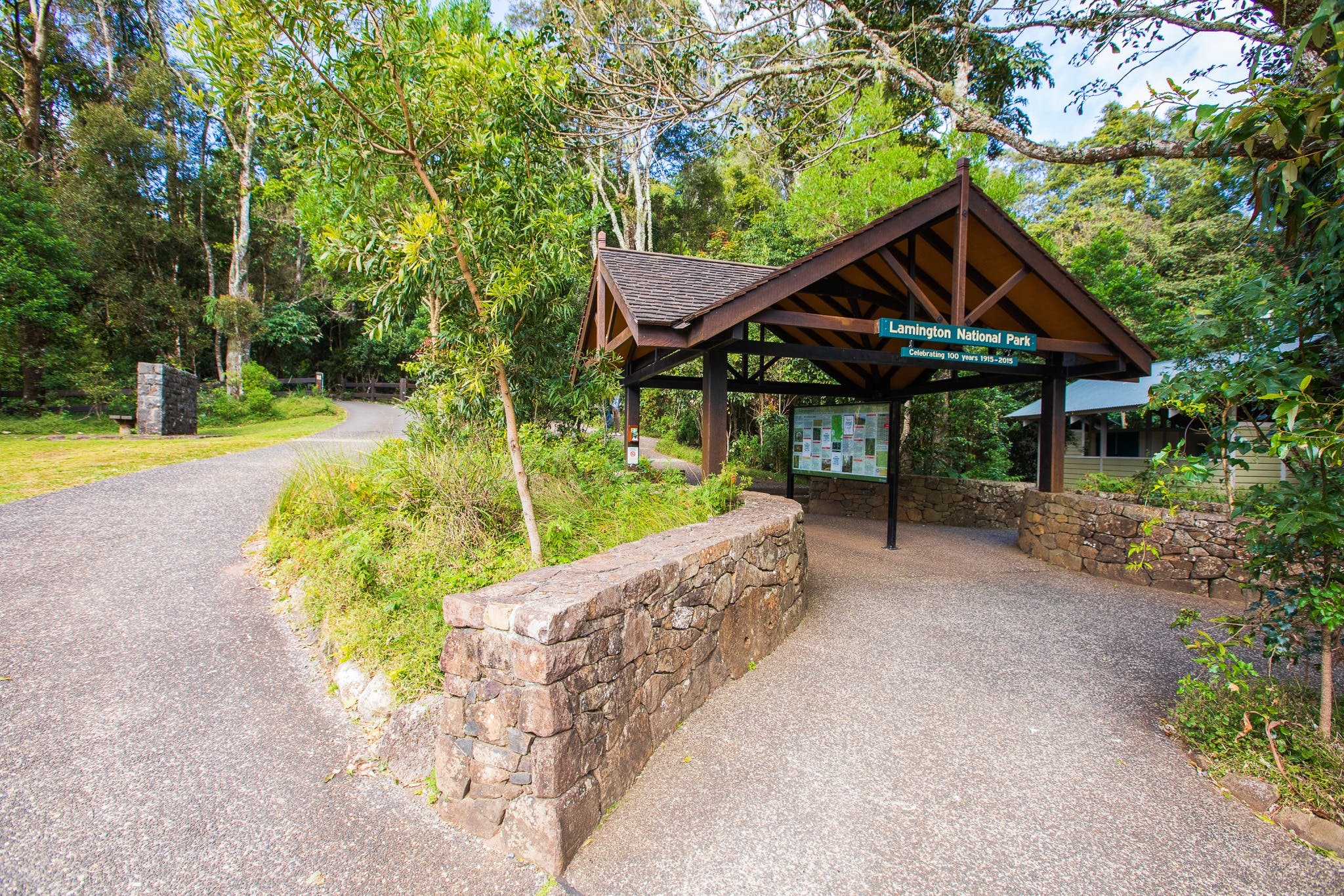 Entrance to Lamington National Park