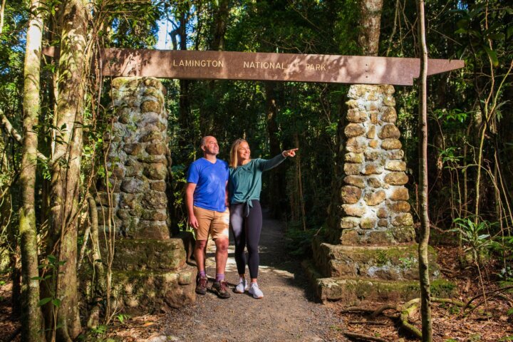 Guests in Lamington National Park