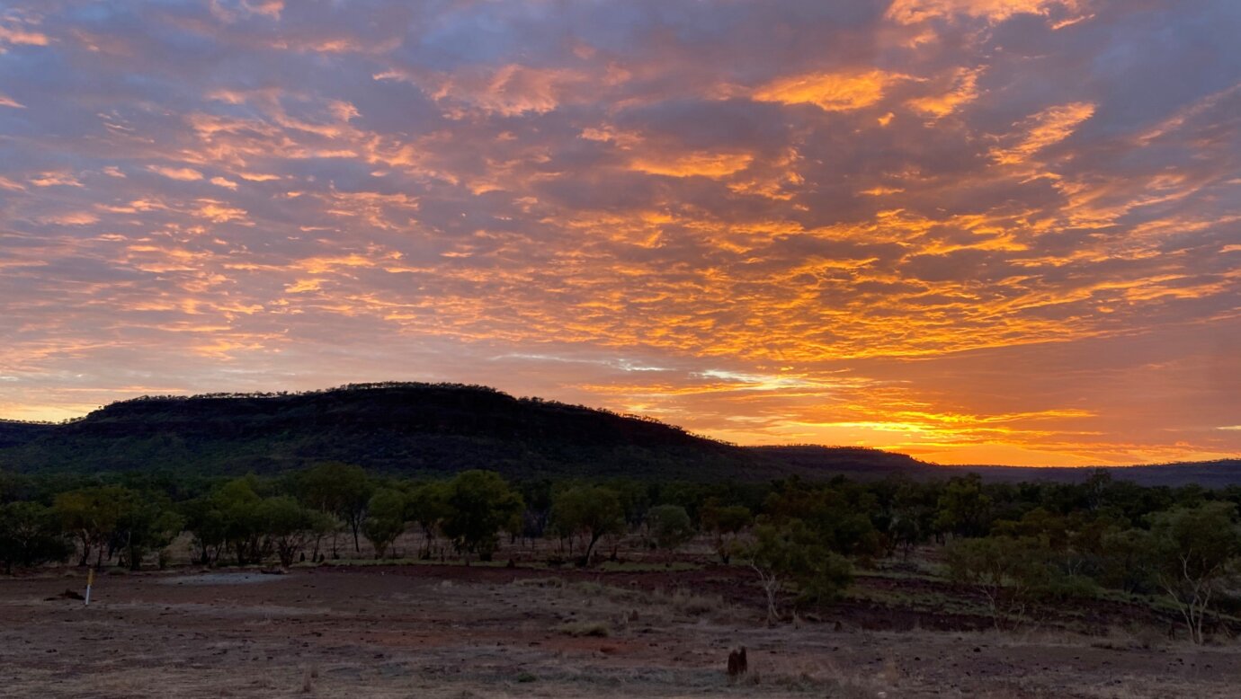 Sunset at Country Mile Escape