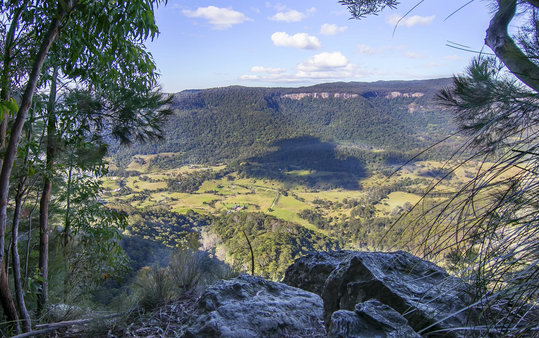 View from Daves Creek Circuit, Lamington National Park, Scenic Rim