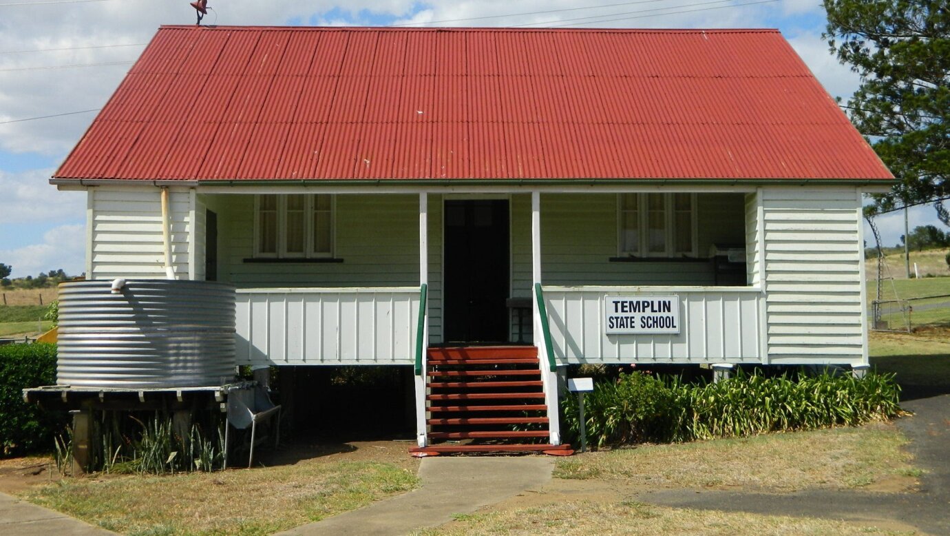 Inner view of Templin School