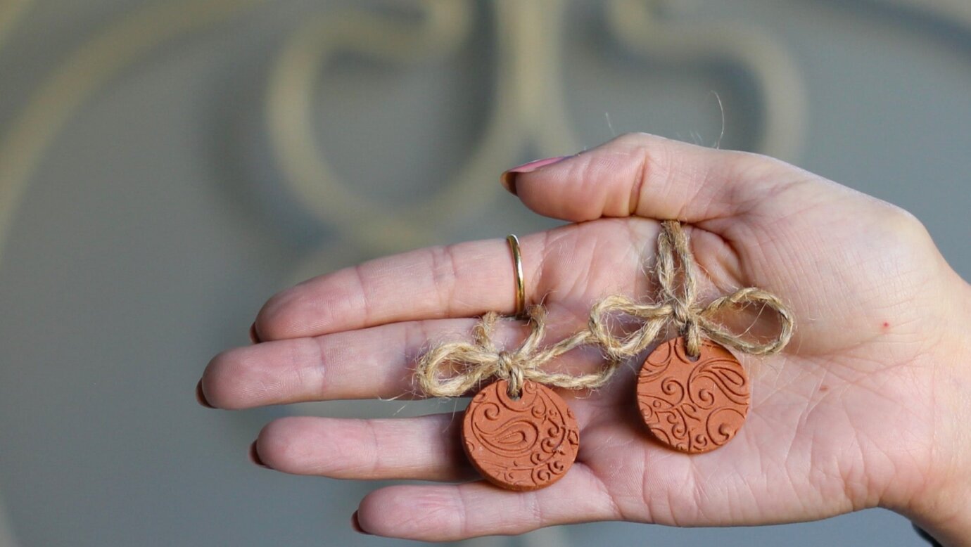 scented ceramic hearts by Wedding Ceramics by PJ Pottery