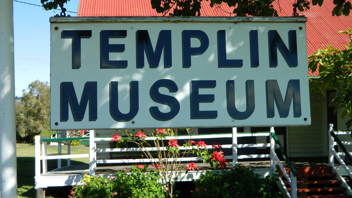 Templin Museum sign