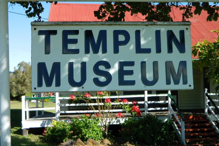 Templin Museum sign