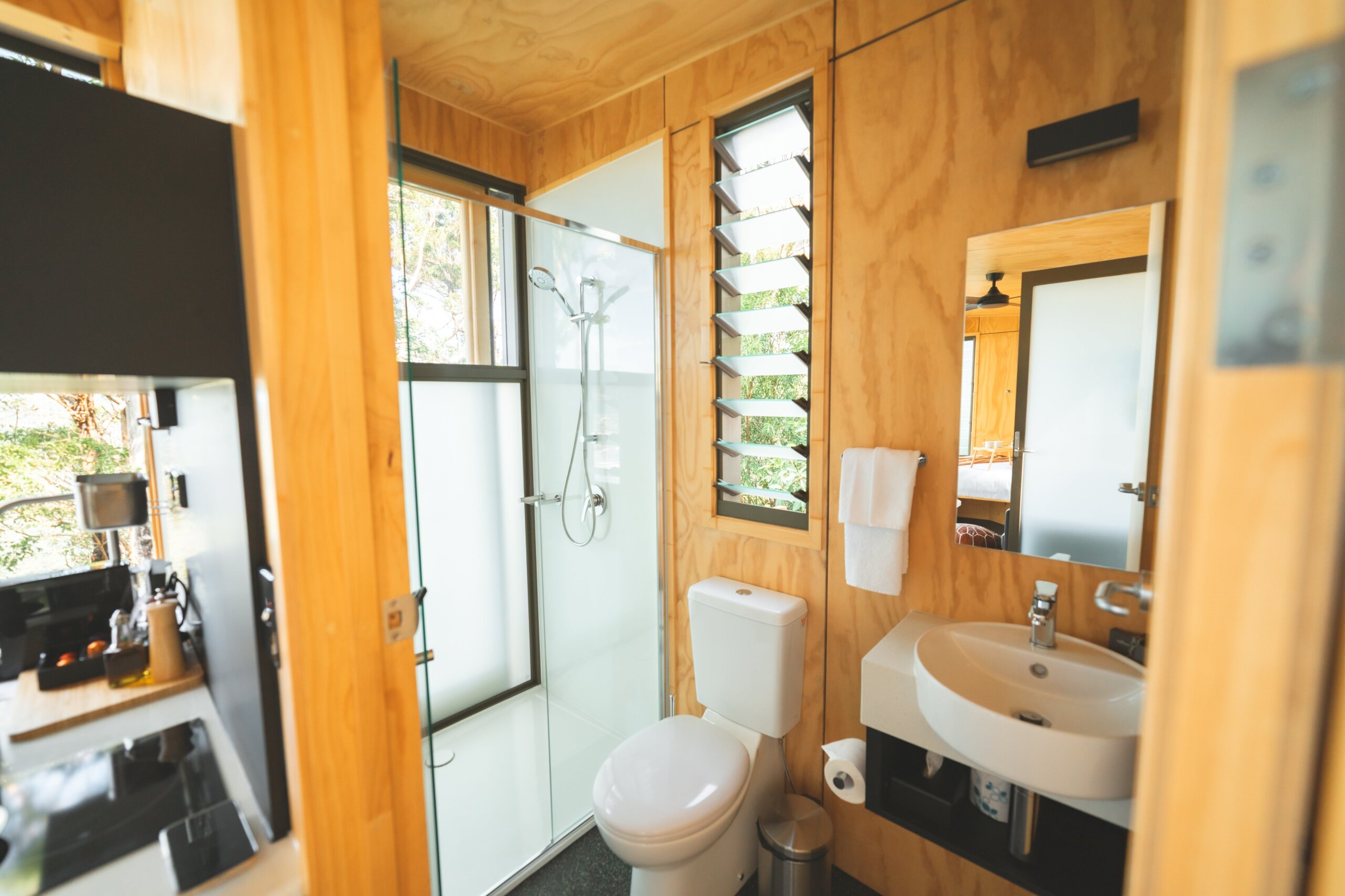 Tiny Wild House bathroom.