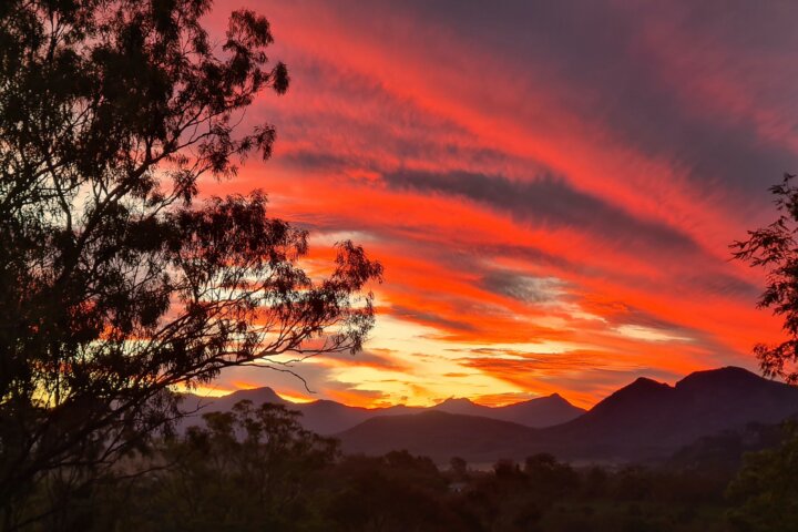 Sunset from Balcony