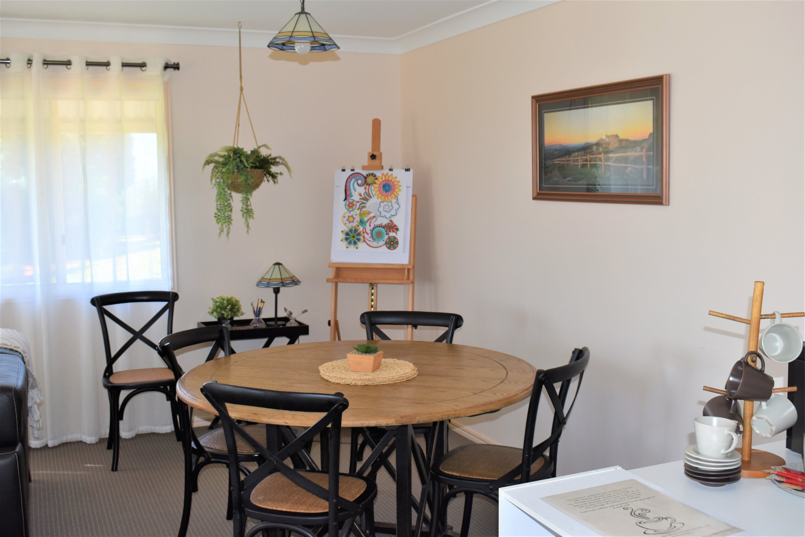 Dining area in Cabin