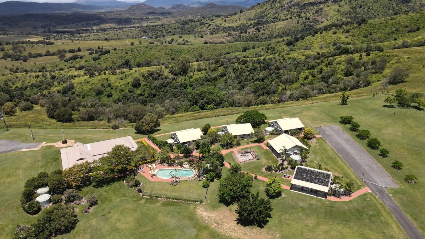 Aerial View of Mount Alford Lodge