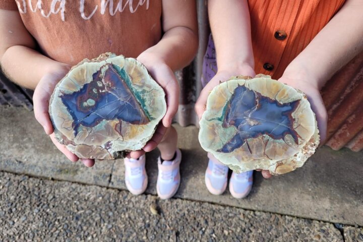 How amazing is Thunderegg!  The colours were incredible!