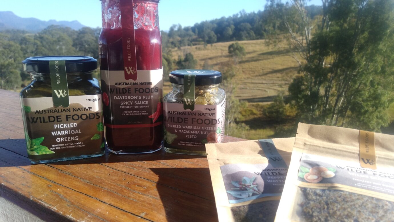 Wilde Food product range of Australian native herbs, fruits and seed based condiments.