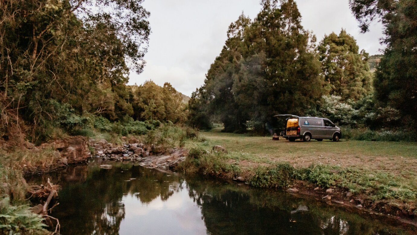 Quiet spot by the river