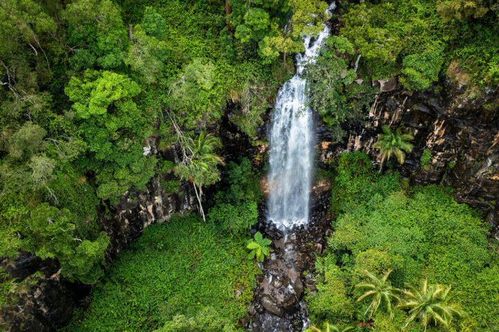 Waterfalls in the Scenic Rim, near Brisbane and the Gold Coast