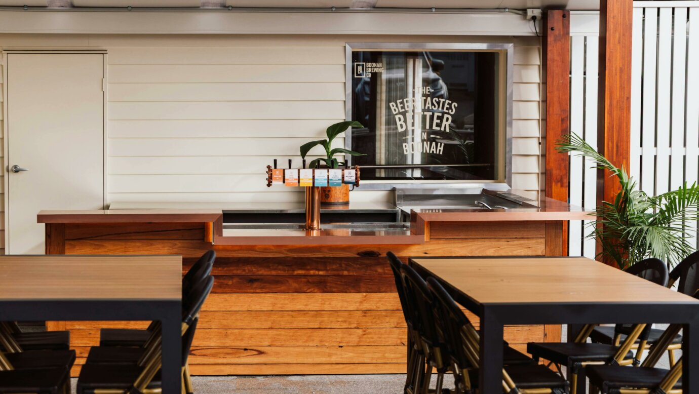 Beer garden