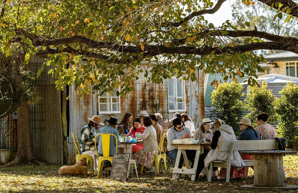 Edible Flower Picking and Cupcake Decorating