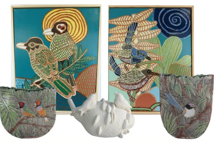"Forest & Feathers" Exhibition by Carol Forster & Peter Hughes