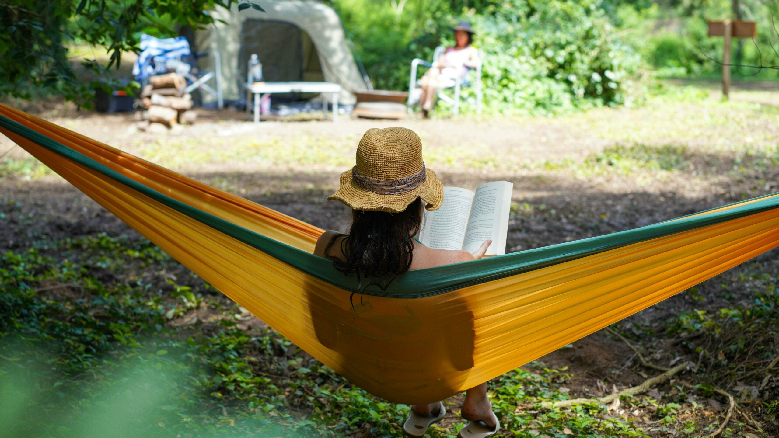 through the hammock up