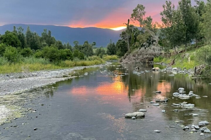 Warrill Creek running through the property 