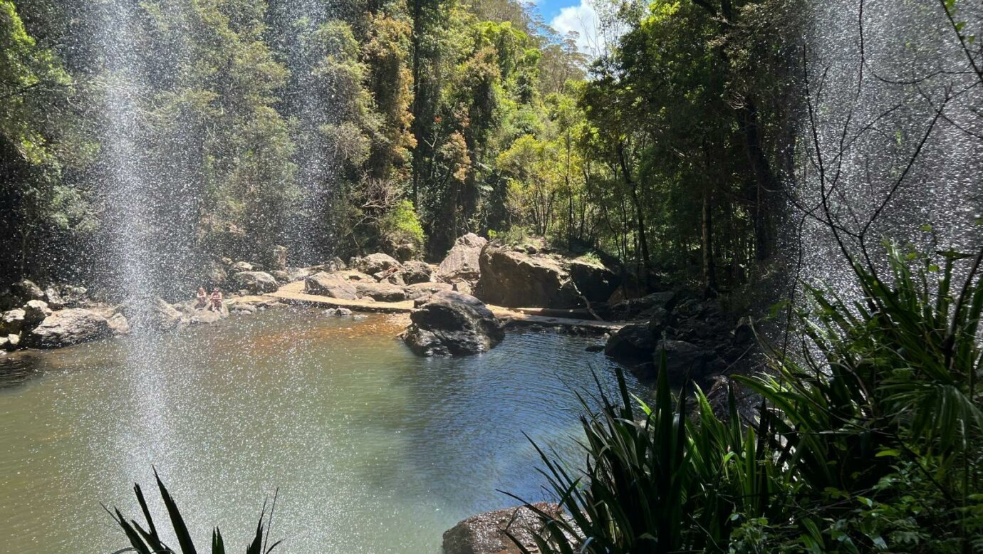 Twin Falls, Springbrook NP, QLD