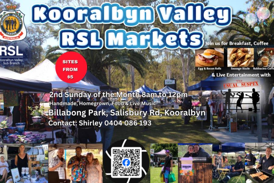 Kooralbyn Valley RSL Sub-Branch Markets