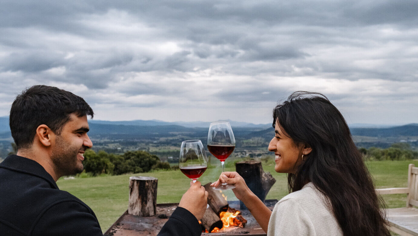 Beechmont Estate - drinks by the fire