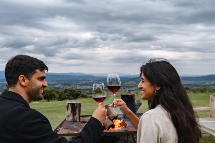 Beechmont Estate - drinks by the fire