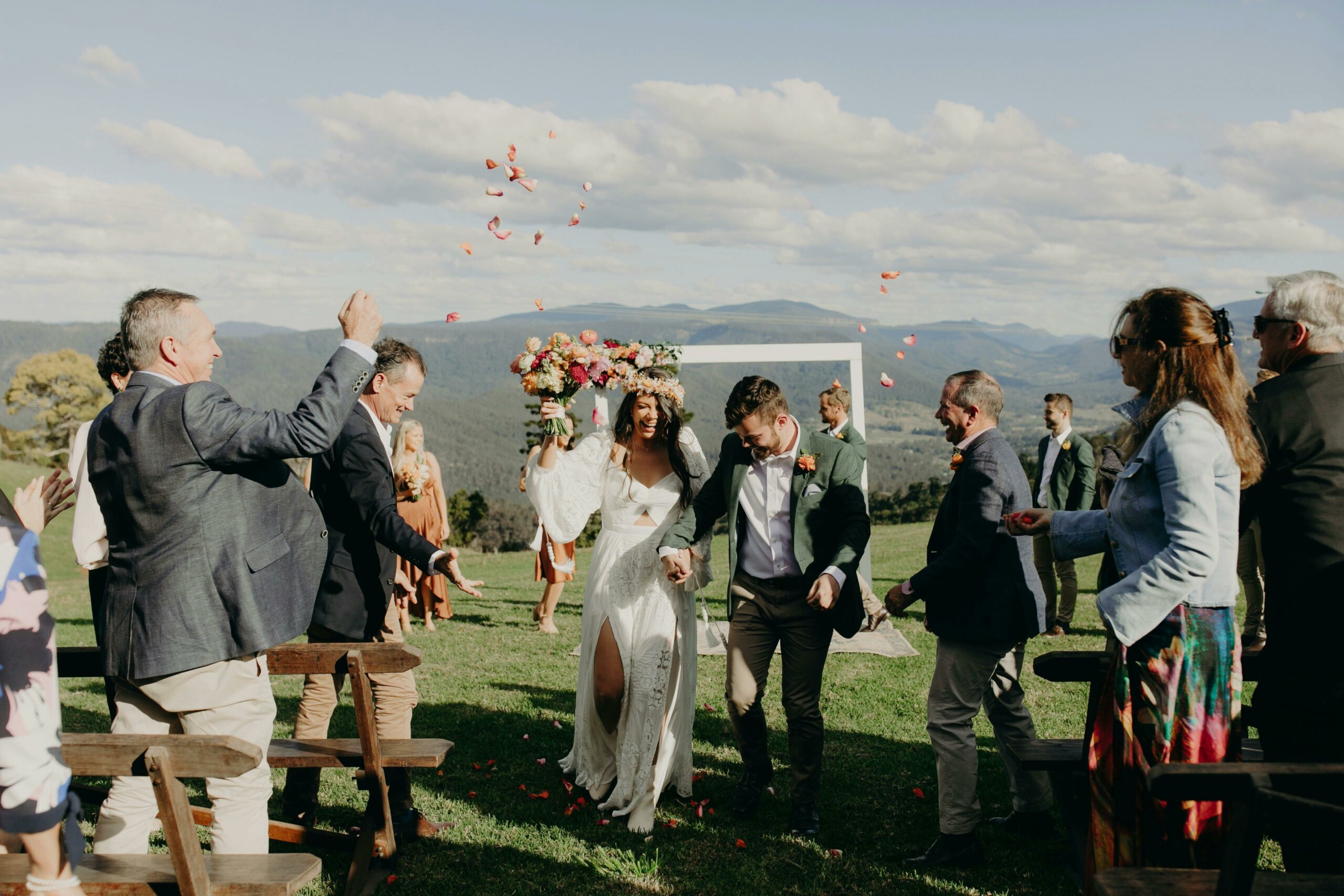Bride and Groom married