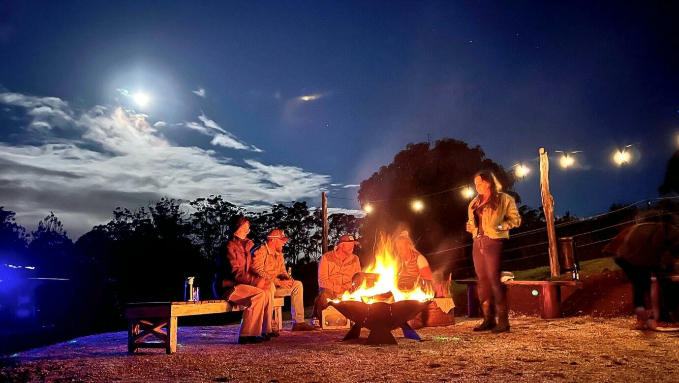 The paddock fire pit