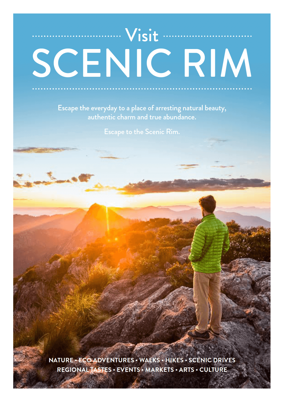 Visit Scenic Rim guide cover