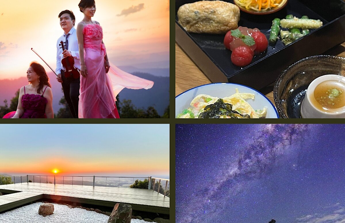 Sunset & Twilight Star Gazing Dinner & Music night @ Mt. Tamborine