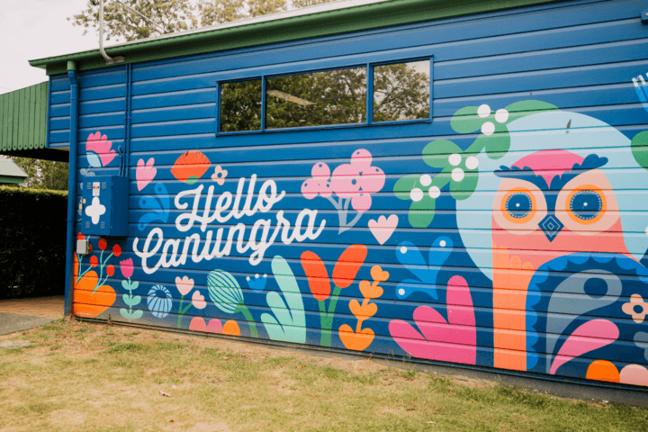 Roadside Canungra Mural