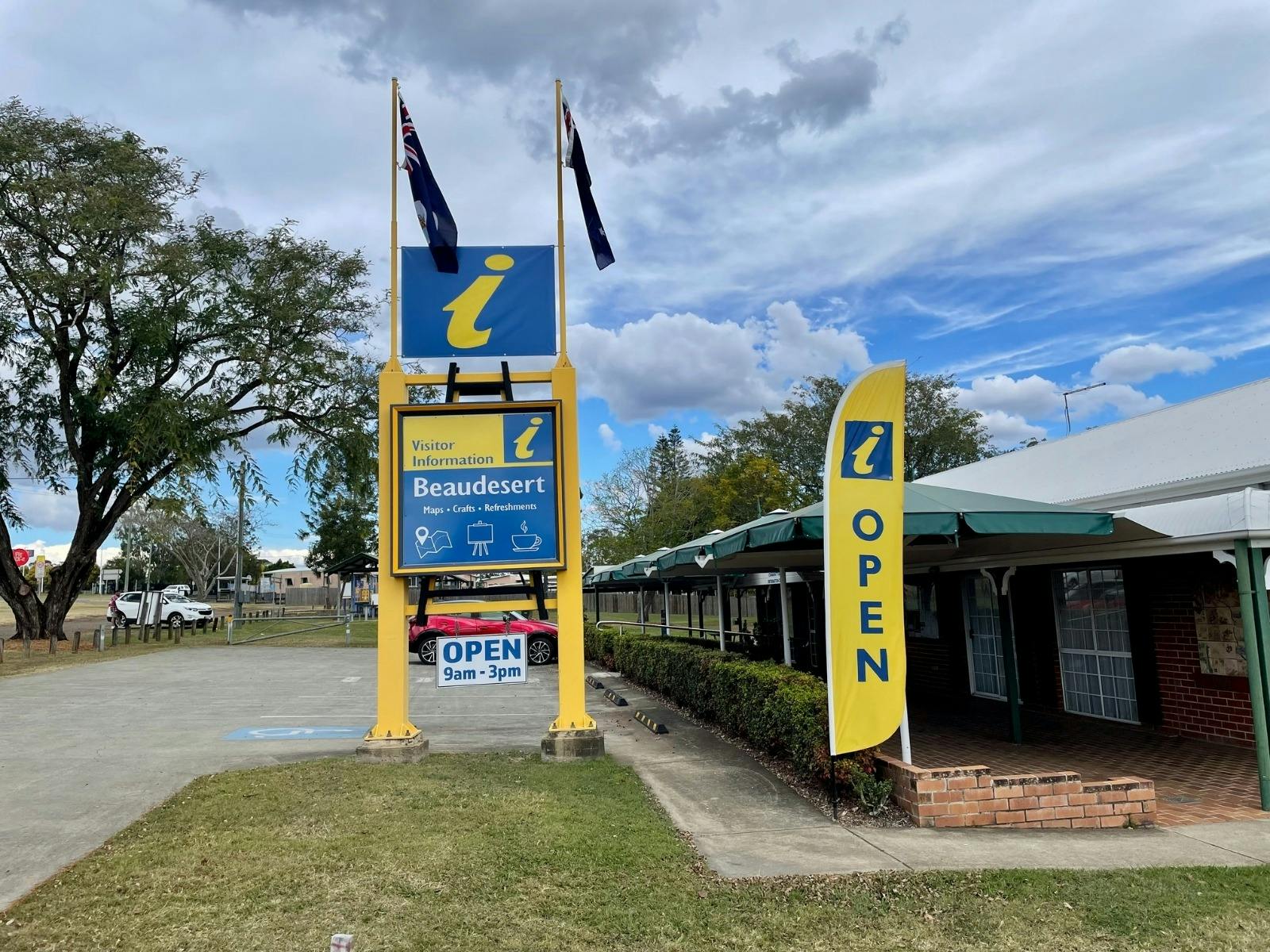 New signage